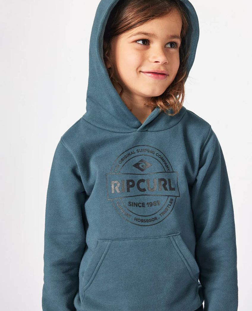 RipCurl Stapler Hood/ Pine Green [1-8YEARS]
