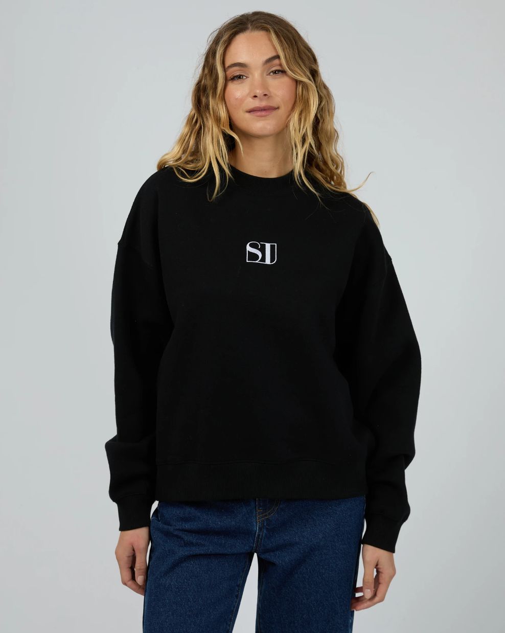Silent Theory Luxe Crew/ Black