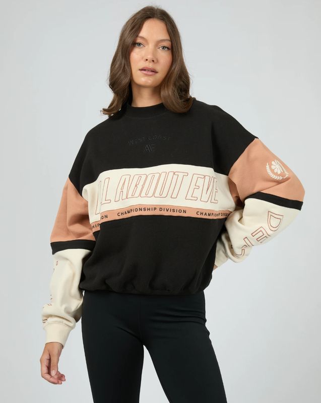 AAE Performance Slouch Panel Crew/ Blk