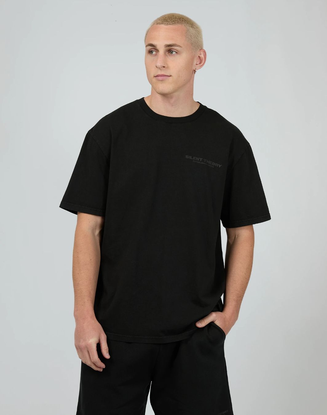 Silent Theory Essential Theory Tee/ Black