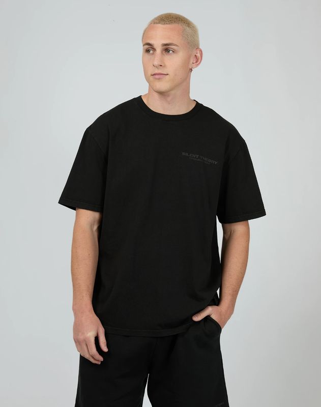 Silent Theory Essential Theory Tee/ Black