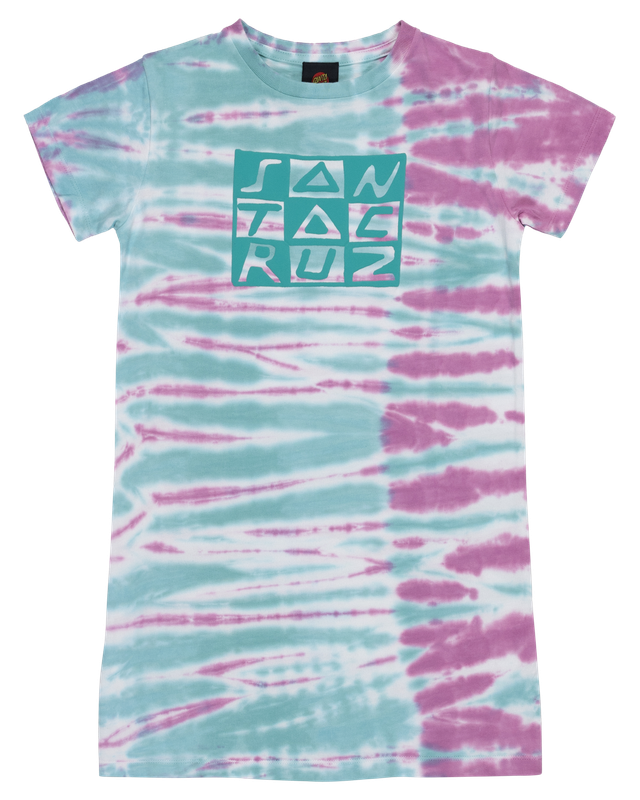 Santa Cruz Checker Block Front Dress [8-16YEARS]