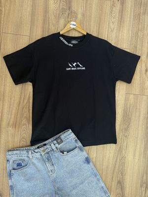 Rinsed Co Waffle Tee/ Black