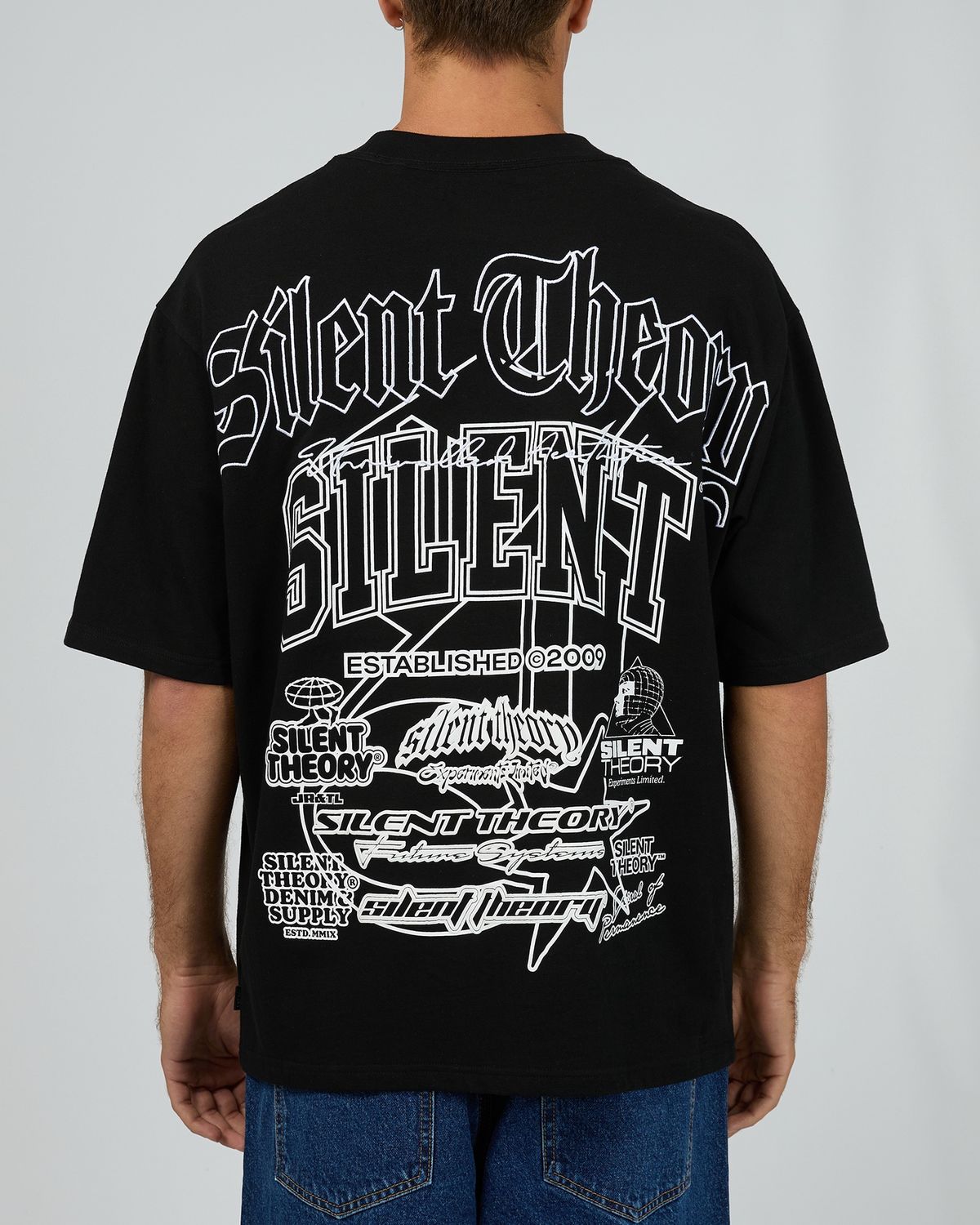 Silent Theory Mayhem Box Tee/ Black