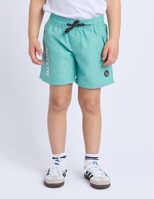 St Goliath Boys Pace Short/ Green [3-7YEARS]