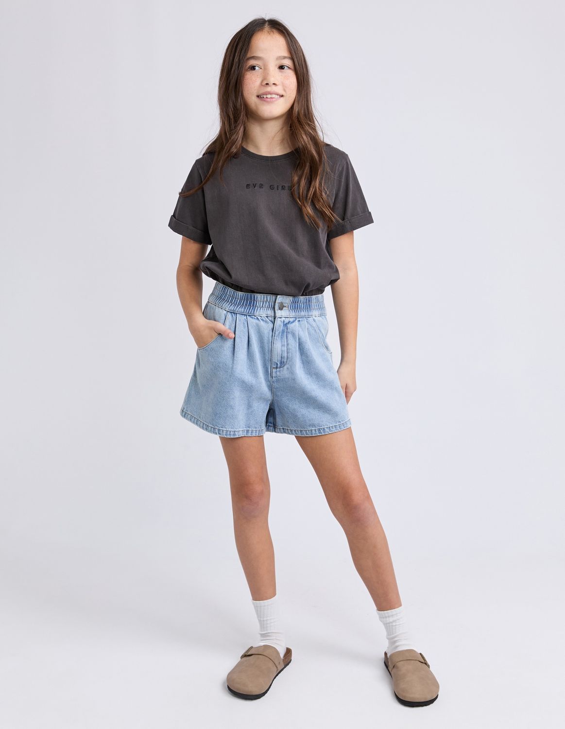 Eve Girl Raya Short/ Blue [8-16 YEARS]