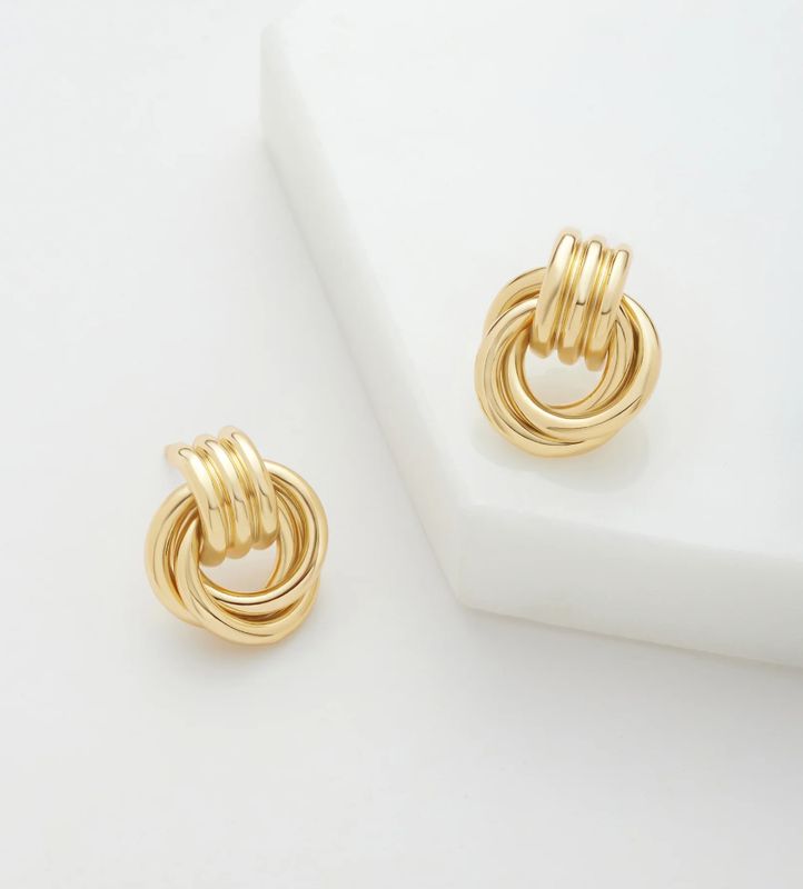 Zafino Poppy Earring/ Gold