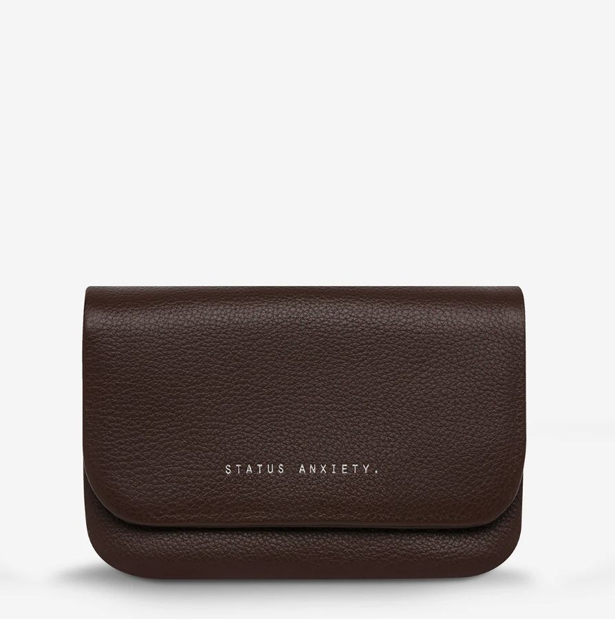 Status Anxiety Impermanent Purse/ Cocoa
