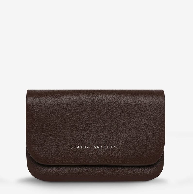 Status Anxiety Impermanent Purse/ Cocoa