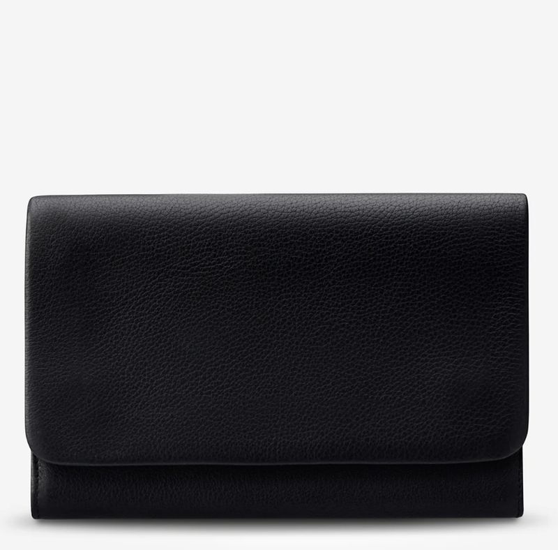 Status Anxiety Remnant Wallet/ Black