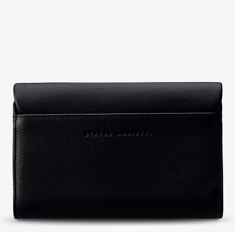 Status Anxiety Remnant Wallet/ Black