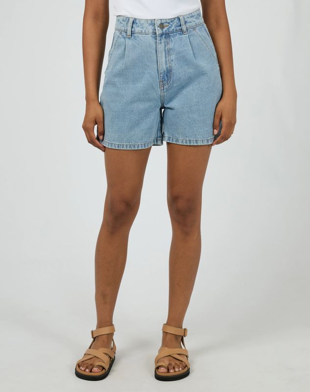 Stevie Denim Short in Light Blue