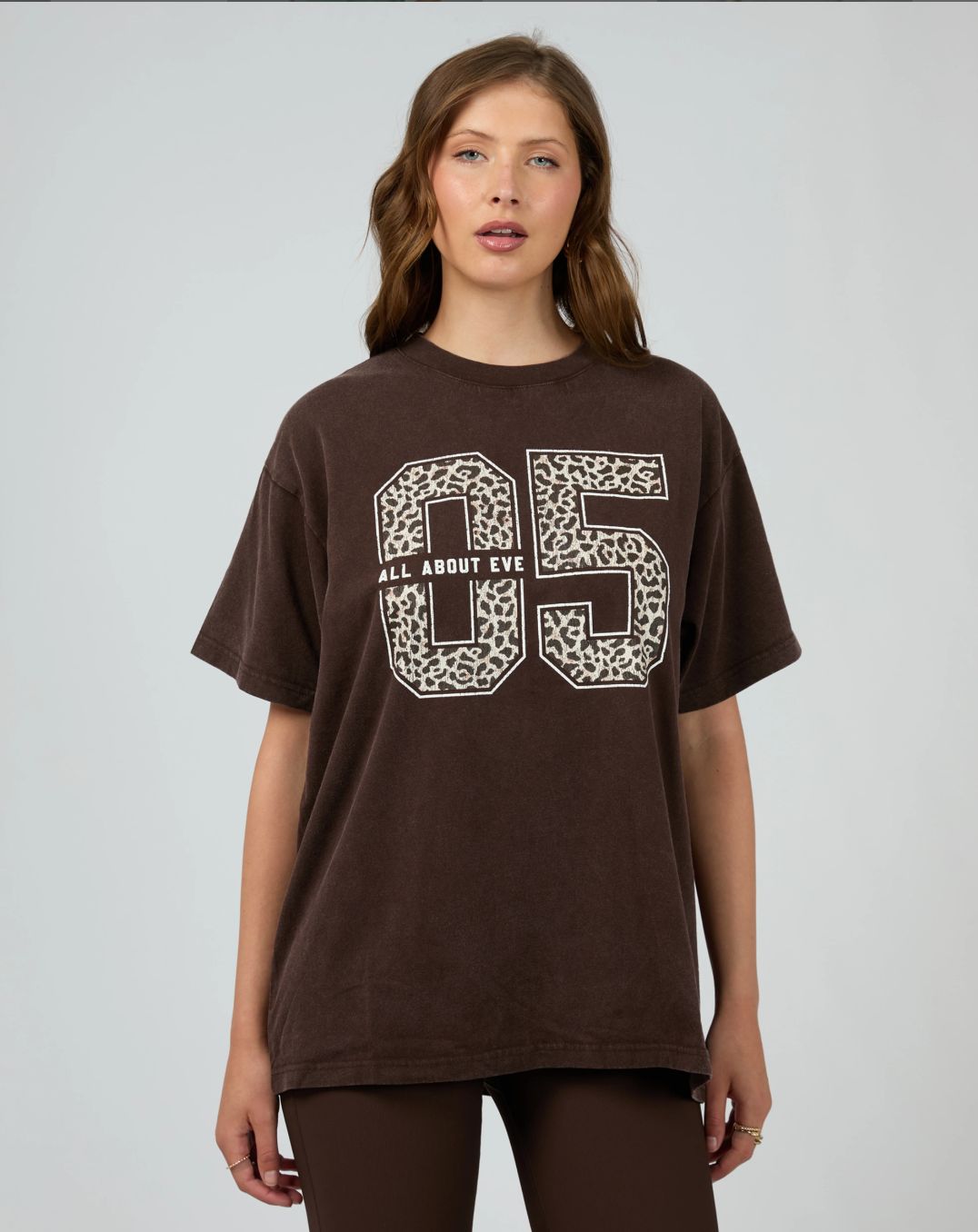 AAE Active Nico Relaxed Tee / Brown