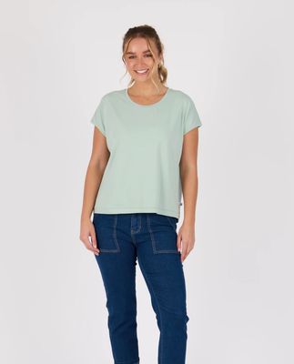 OTW Shell Tee/ Sea Green