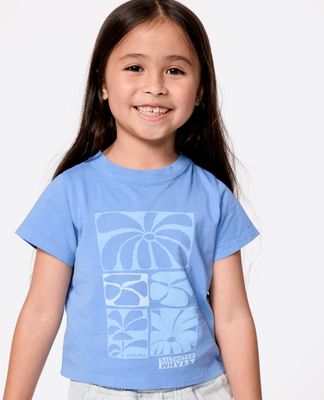 RipCurl Aots Standard Fit Tee/ Blue [1-8YEARS]