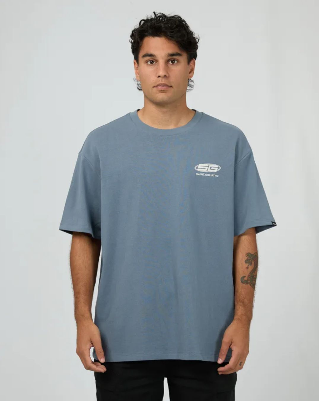 St Goliath Saturn Tee / Blue