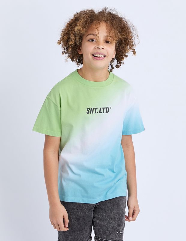 St Goliath Fade Tee / Green [8-16 Years]
