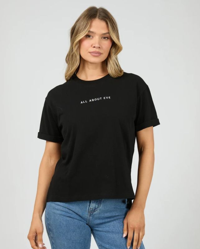 AAE Washed Tee/ Blk