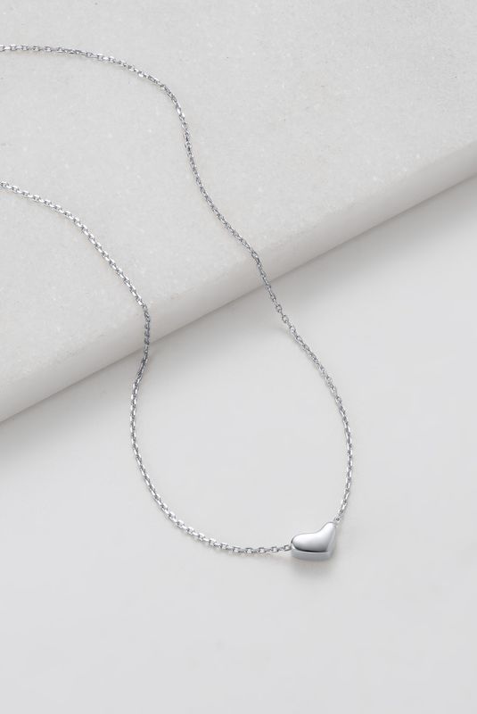 Zafino Amelia Mini Necklace in Silver