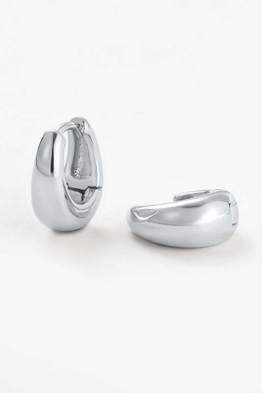 Zafino Steph Earring Medium/ Silver