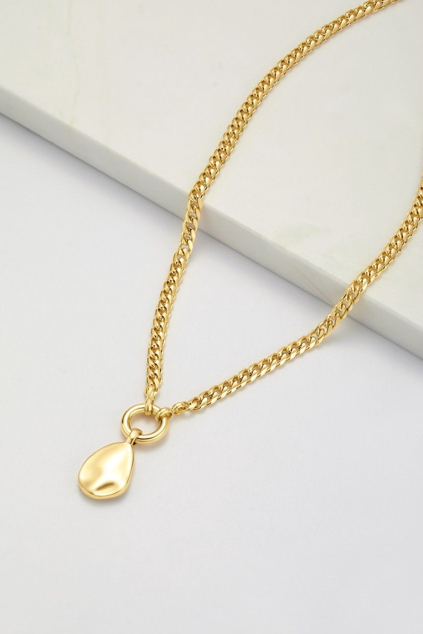 Zafino Willow Necklace in Gold