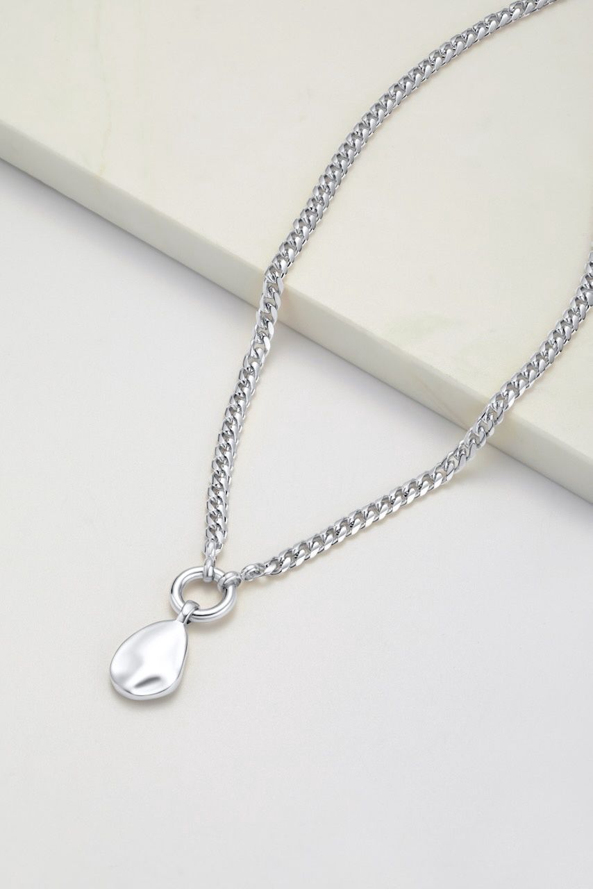 Zafino Willow Necklace in Silver