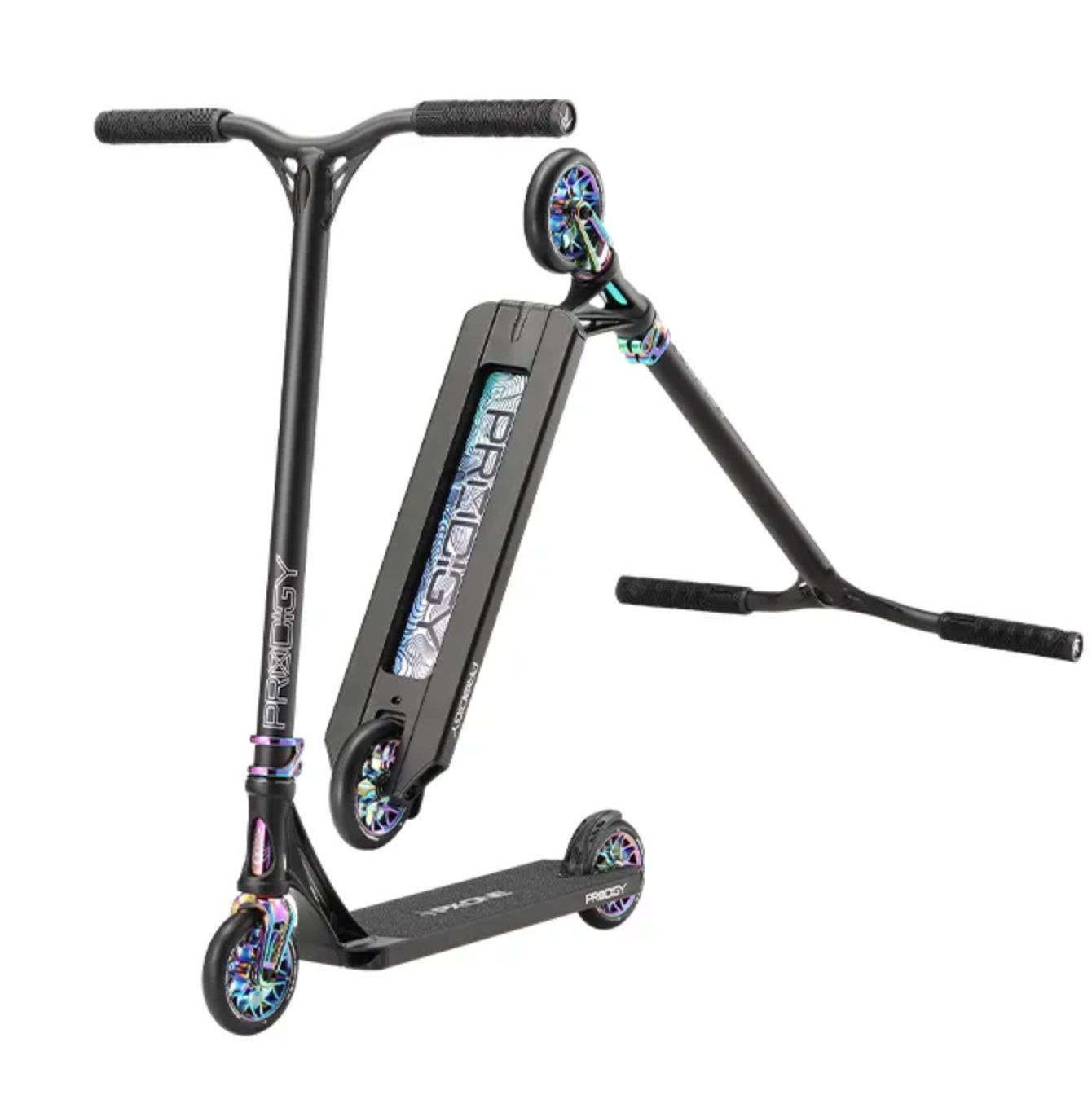 Prodigy PX- 1 Scooter in Black Oil Slick