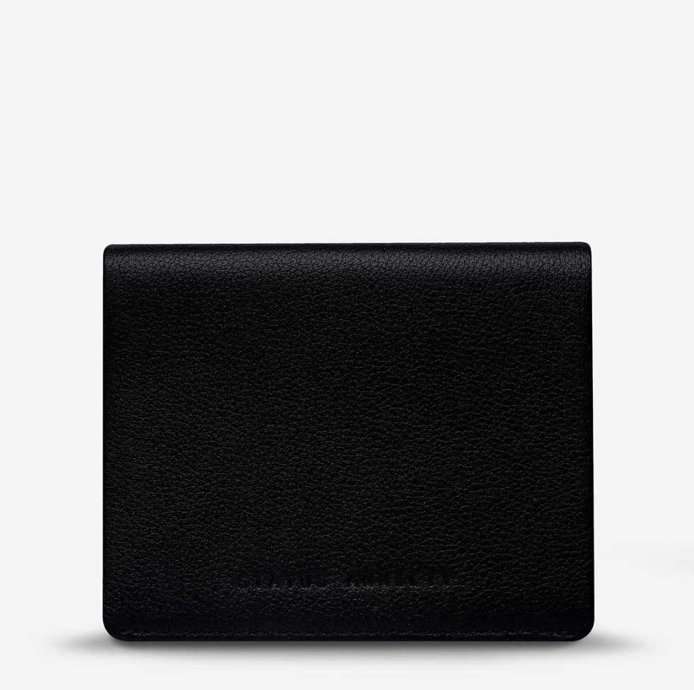 Status Anxiety Lennen Wallet, Colour: Black