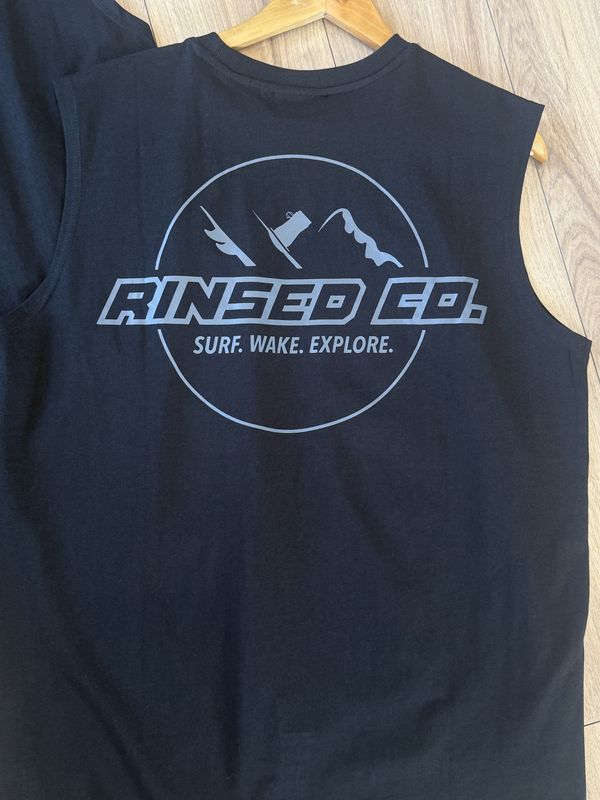 Rinsed.Co Reppin Tank in Black