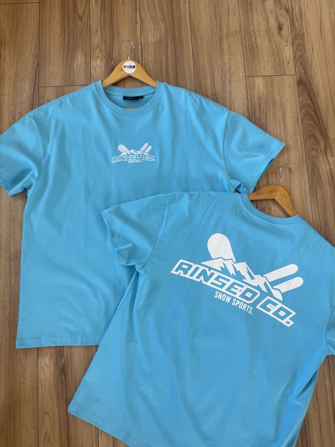 Rinsed.Co Logo Tee in Blue