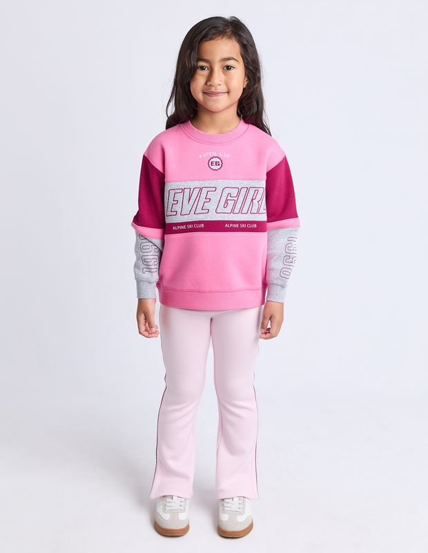 Eve Girl Alpine Panelled Crew [Youth 3-7]