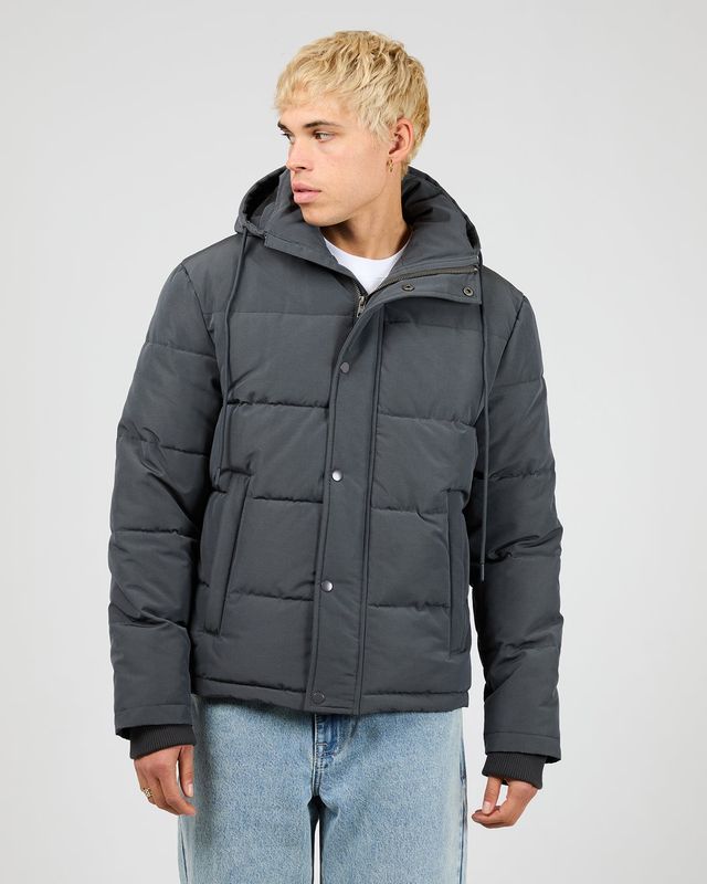 Movement Puffer Jacket Charcoal