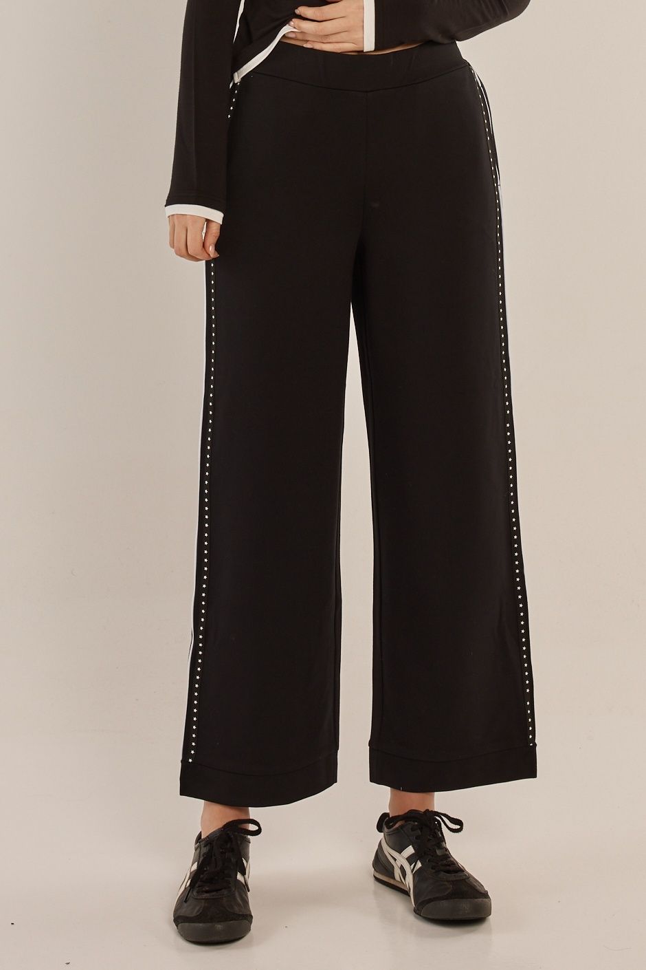 Betty Basic Bien Wide Leg Ponte Jogger