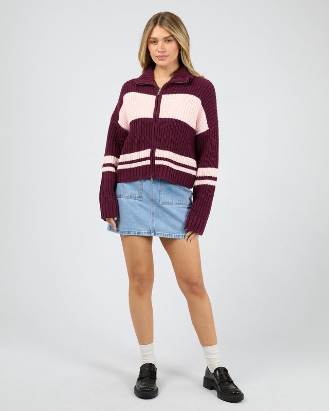 Adia Knit Zip Thru