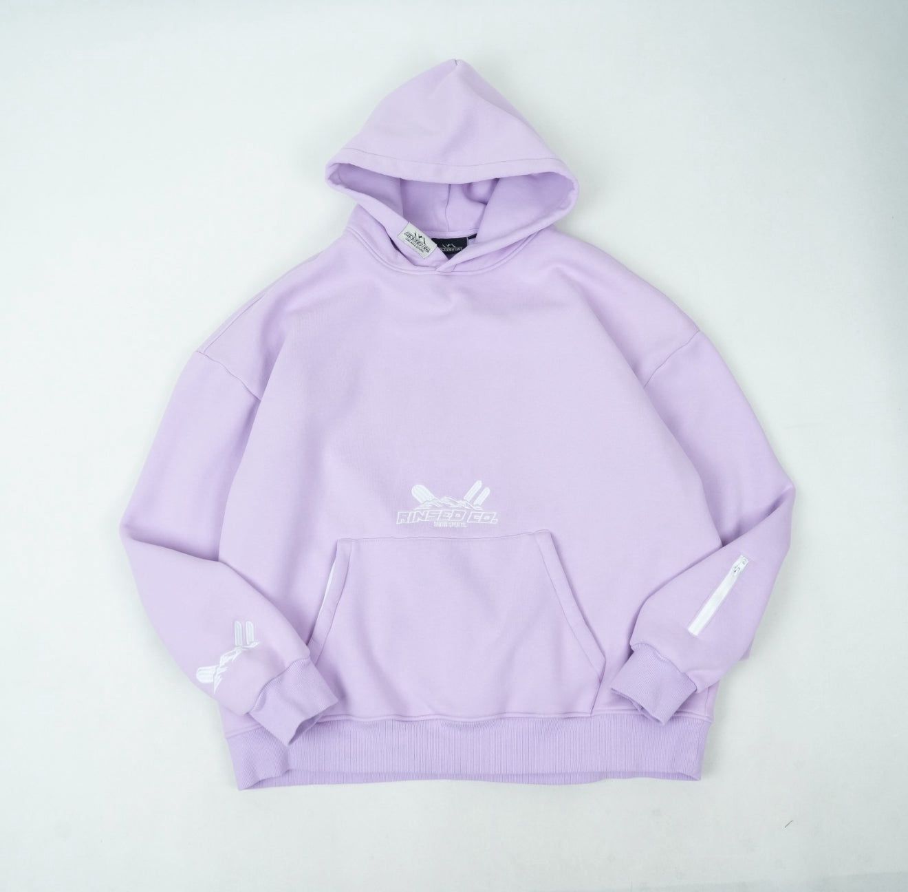 Rinsed Co Ultimate Snow Hoodie In Lavender Purple
