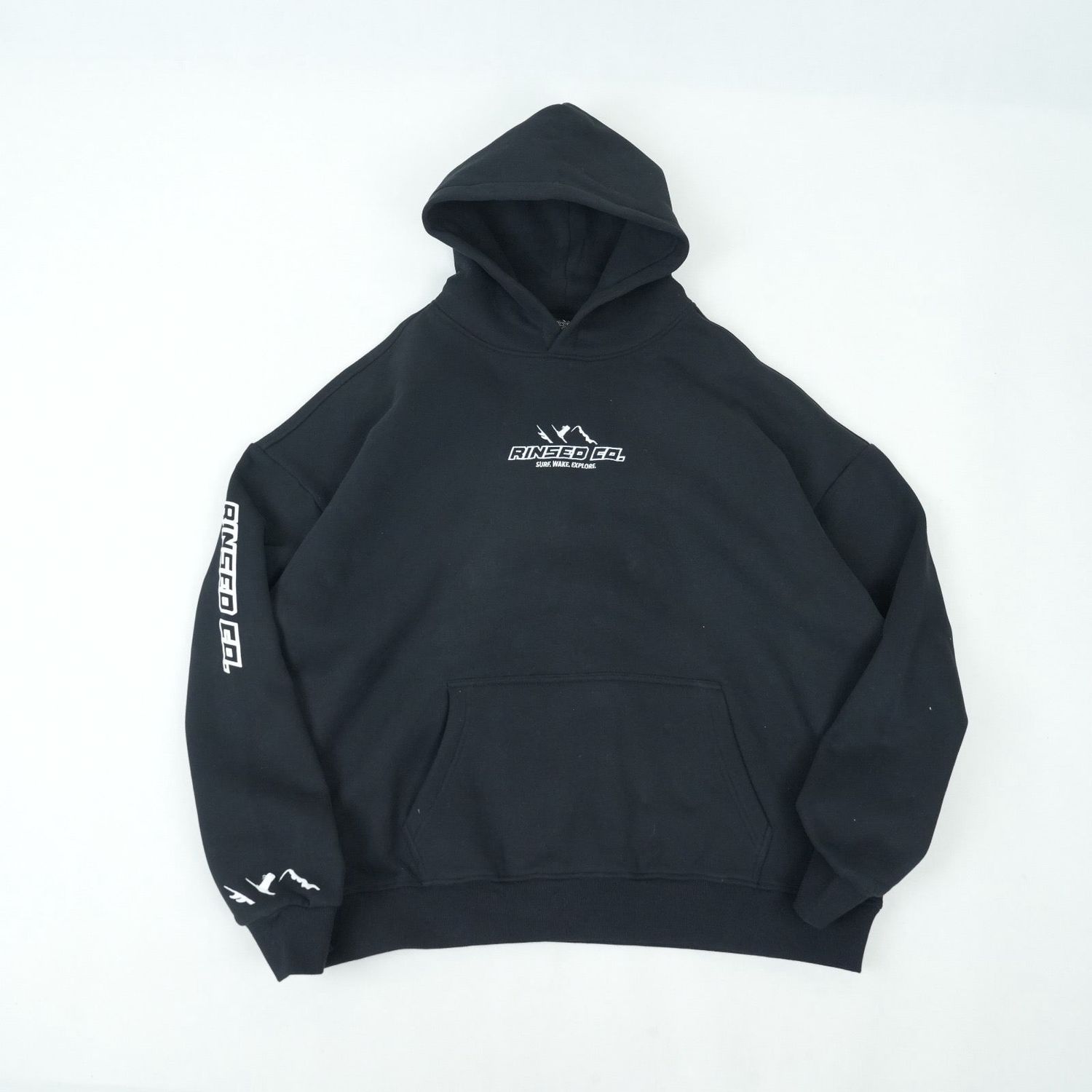 Rinsed Co Reppin Hoodie in Ying Yang