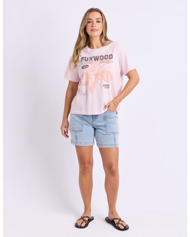 Hibiscus Tee in Pink