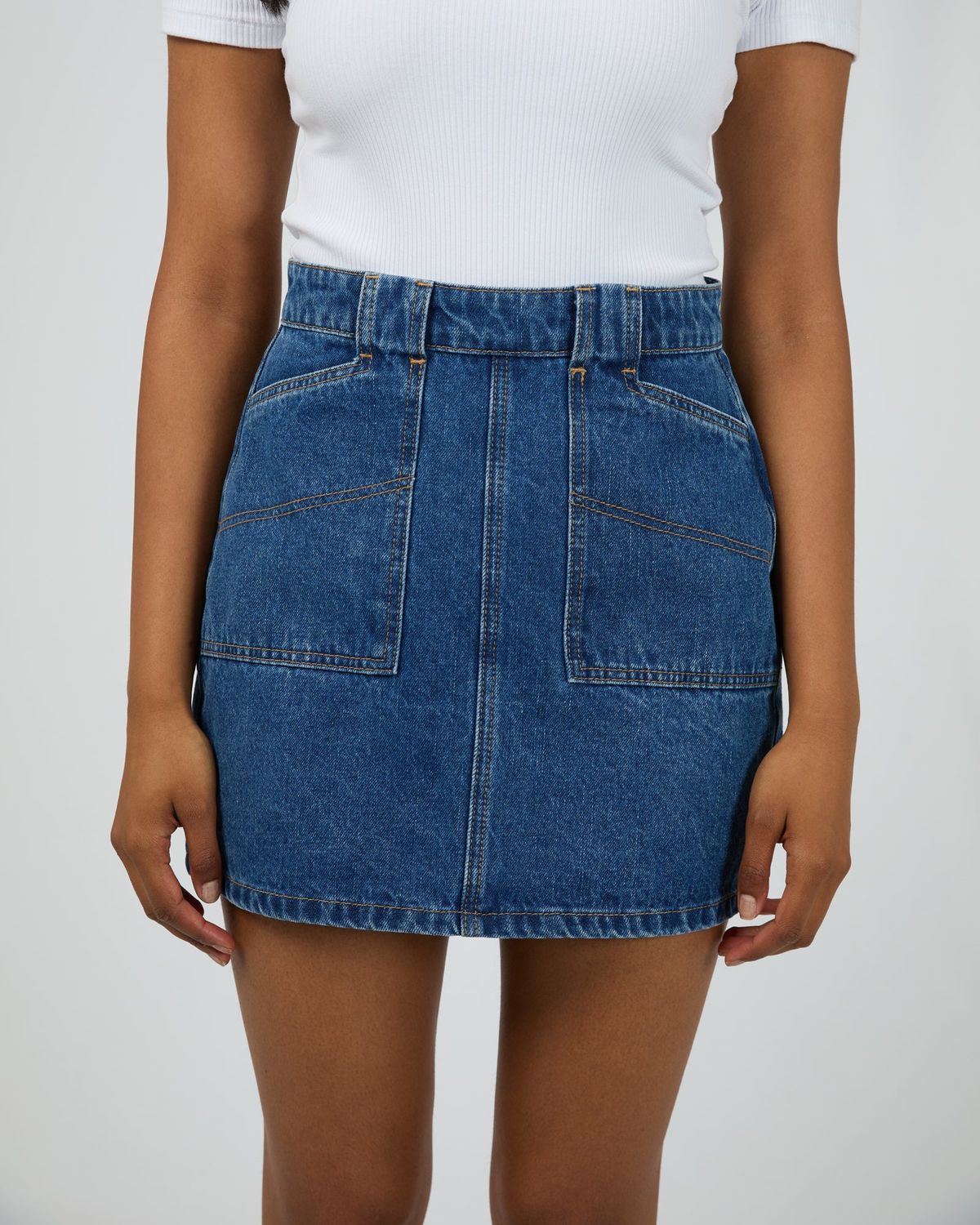 Becca Denim Skirt in Heritage Blue