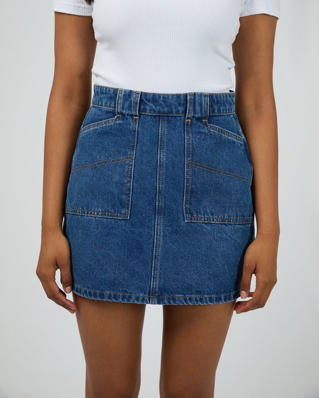 Becca Denim Skirt in Heritage Blue