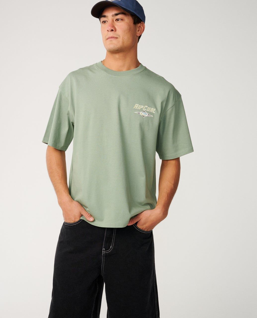 Heritage Icon Tee in Sage