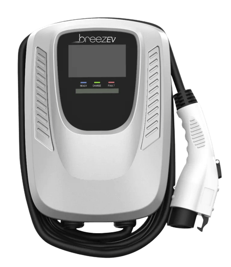 BREEZEV LEVEL 2 SMART EV CHARGER - w/1yr subscription to Switch