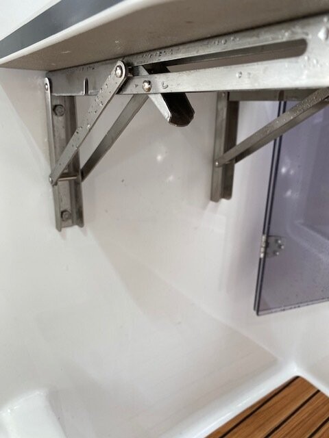 Fold-Away Seat Brackets (set of 2)