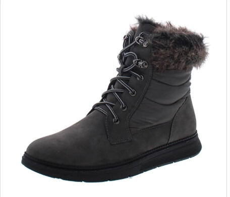 Lined Lace-up Snow Boot