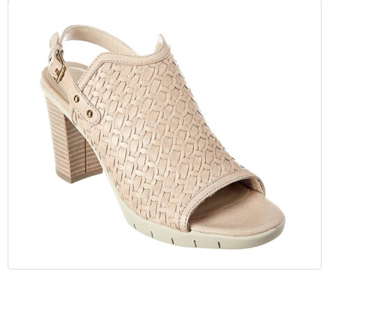 The Weave Me Be Leather Sandal