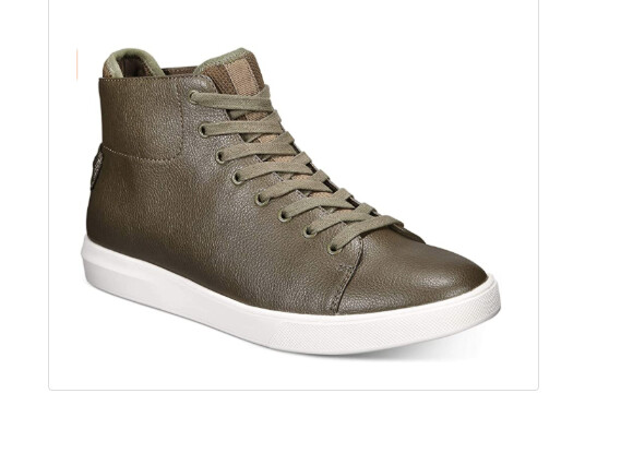 Olive William High Top Sneakers
