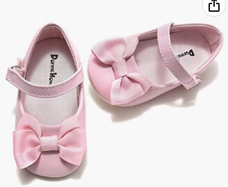 Mary Jane Ballerina Flats Shoes Anti-Slip Bowknot