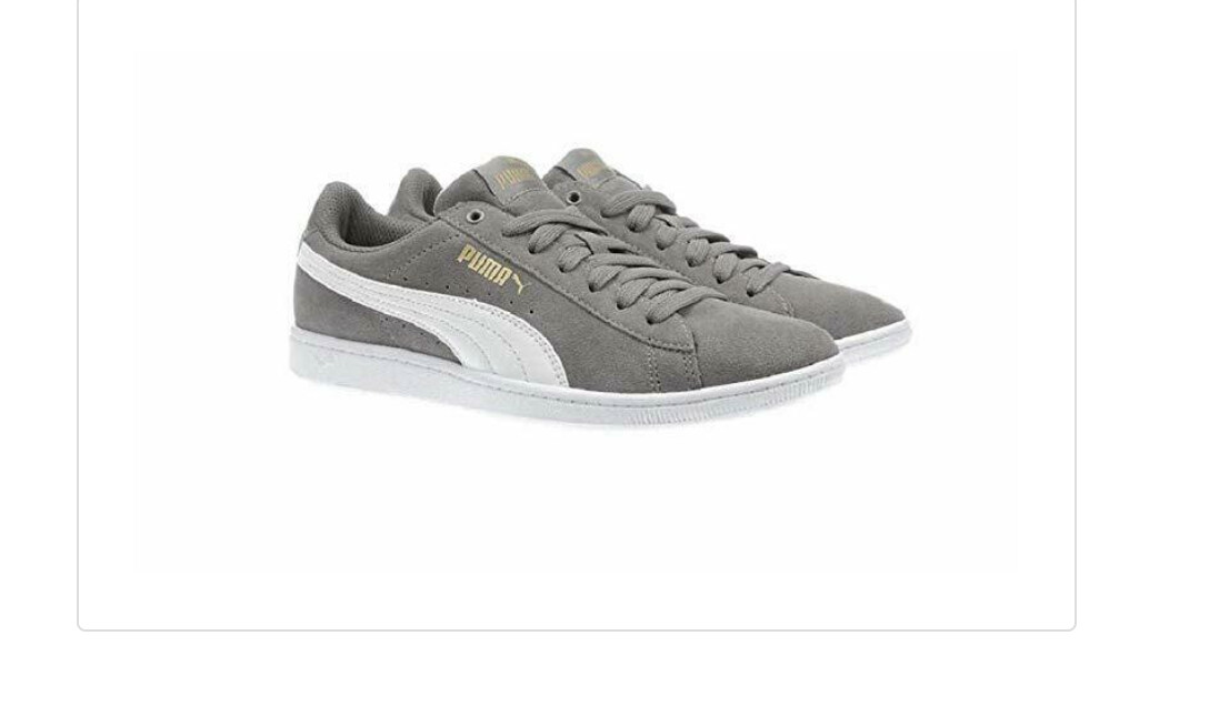 PUMA Ladies Vikky Suede Athletic Sneakers Shoes