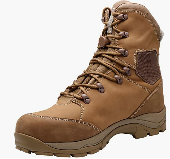 KECLOUD Men's Waterproof Hiking Coyote Brown Boots