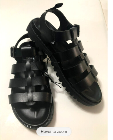Art Class Girl's Black Farren Gladiator Sandals