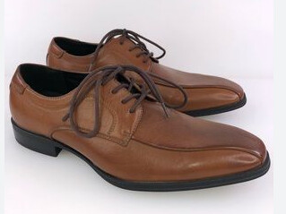 Alfani Men's Dress shoe Brown Plain Toe